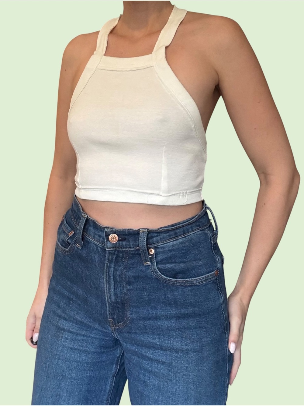 BDG Halter Crop Top